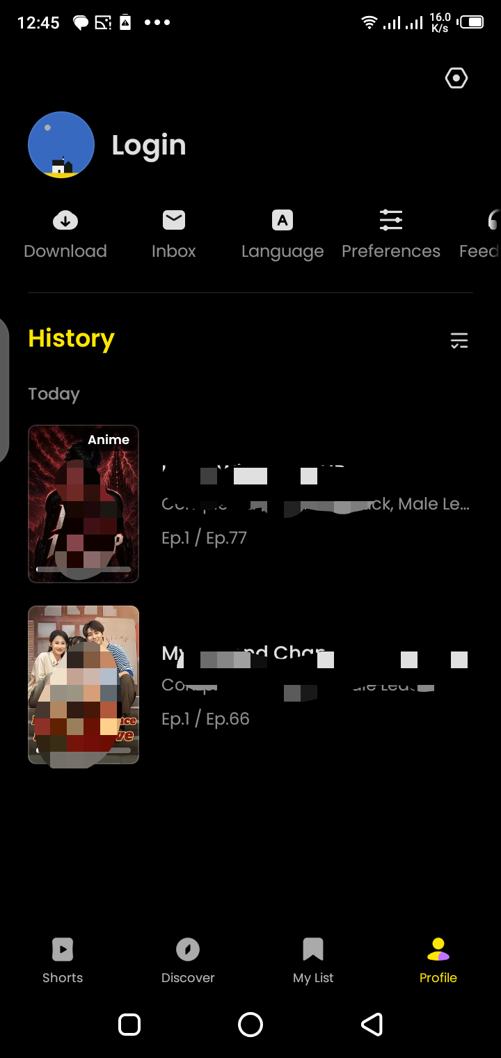 Melolo free entertainment layout